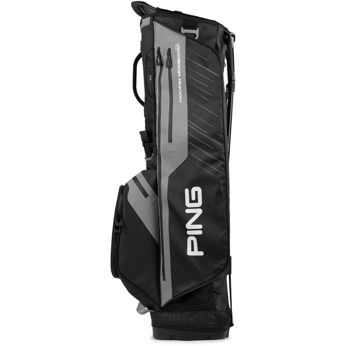 2024 Ping Hoofer Monsoon Golf Bag - Black/Iron