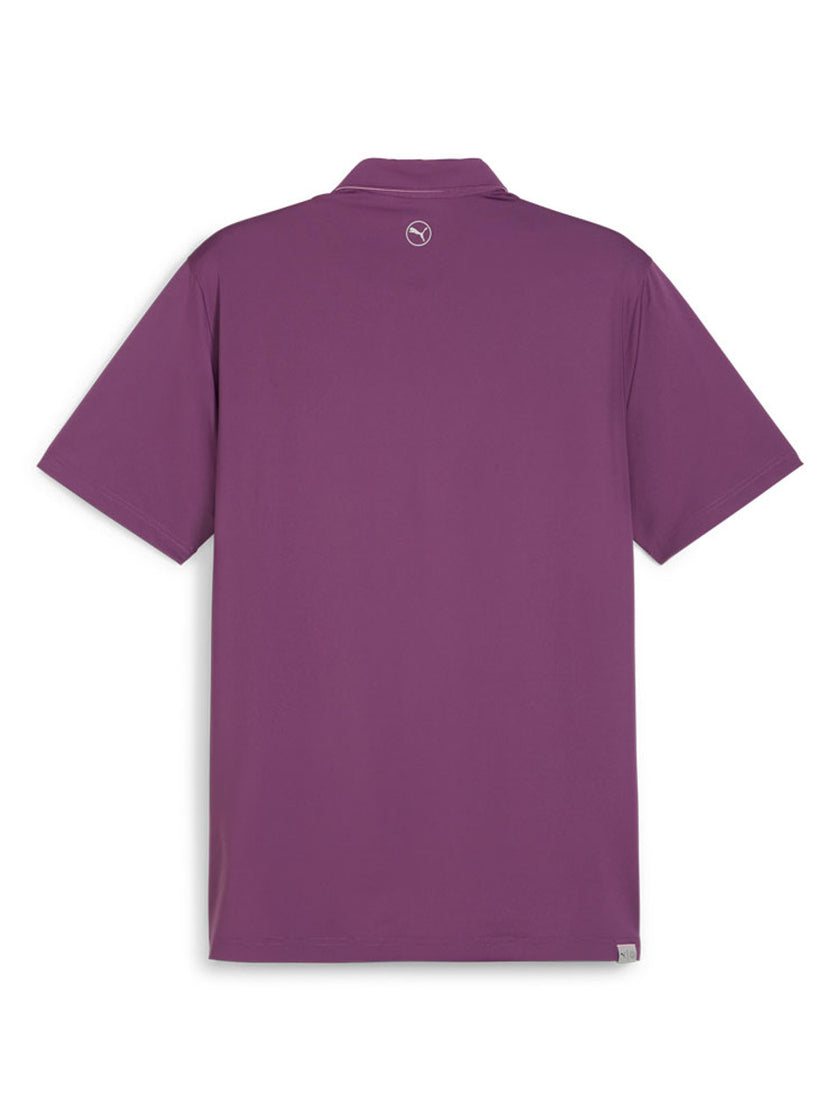 2024 Puma Men's MATTR Brigade Polo - Crushed Berry