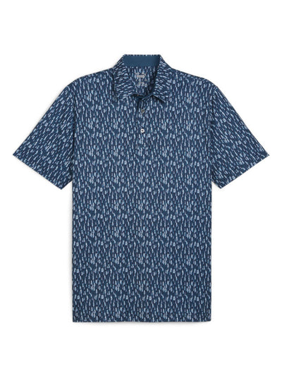 2024 Puma Men's MATTR Pines Polo - Navy / Ocean Tropic