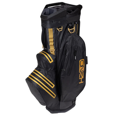 2024 Sun Mountain H2NO Lite Cart Bag -  Steel / Black / Gold