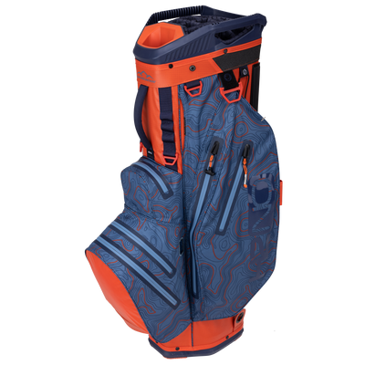 2024 Sun Mountain H2NO Lite Cart Bag -  Tango / Dusk Topography