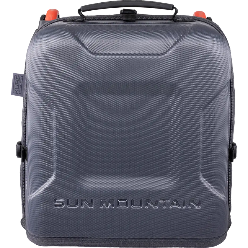 2024 Sun Mountain Kube Travel Cover - Steel/Black/Rush Red