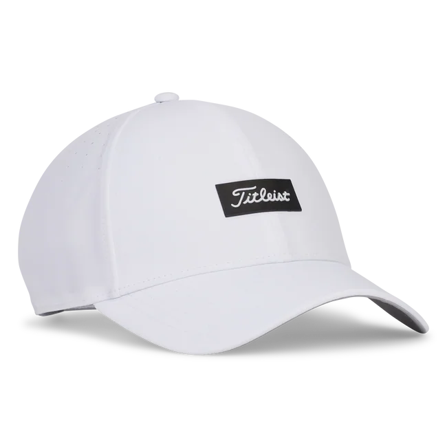 2024 Titleist Charleston Breezer Cap White Black The Clubroom