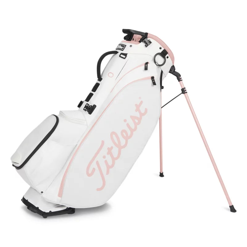 2024 Titleist Players 5 Stand Bag - White/Rose