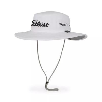 2024 Titleist Tour Aussie Hat - White / Black