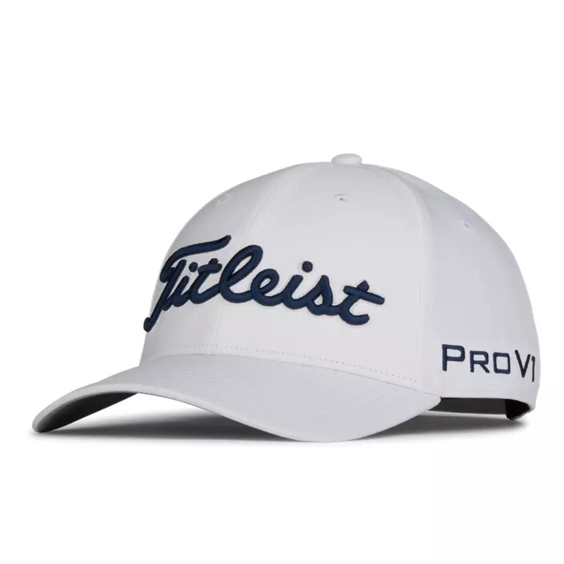 2024 Titleist Tour Performance Cap - White/Navy