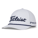 2024 Titleist Tour Performance Rope Cap - White/Navy