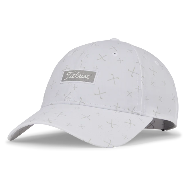 2024 Titleist Women's Charleston Print Cap - White