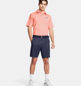 2024 Under Armour Men's Drive Printed Taper Short - Midnight Navy/White/Halo Gray