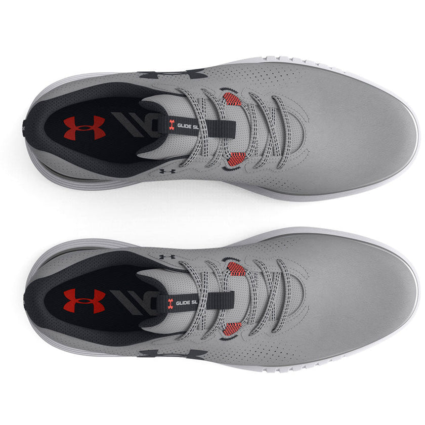 2024 Under Armour Men's Glide 2 Spikeless Golf Shoes - ModGray/ModGray/Black