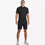 2024 Under Armour Men's Iso-Chill Airvent Shorts - Black/Halo Grey