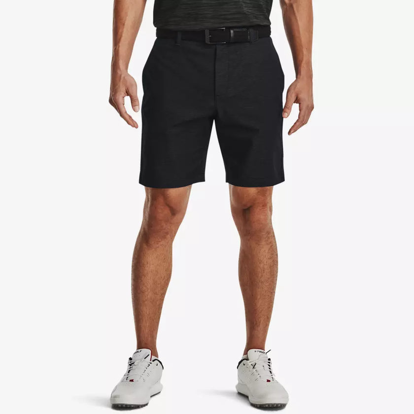 2024 Under Armour Men's Iso-Chill Airvent Shorts - Black/Halo Grey