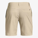 2024 Under Armour Men's Iso-Chill Airvent Shorts - Khaki Base/Halo Gray