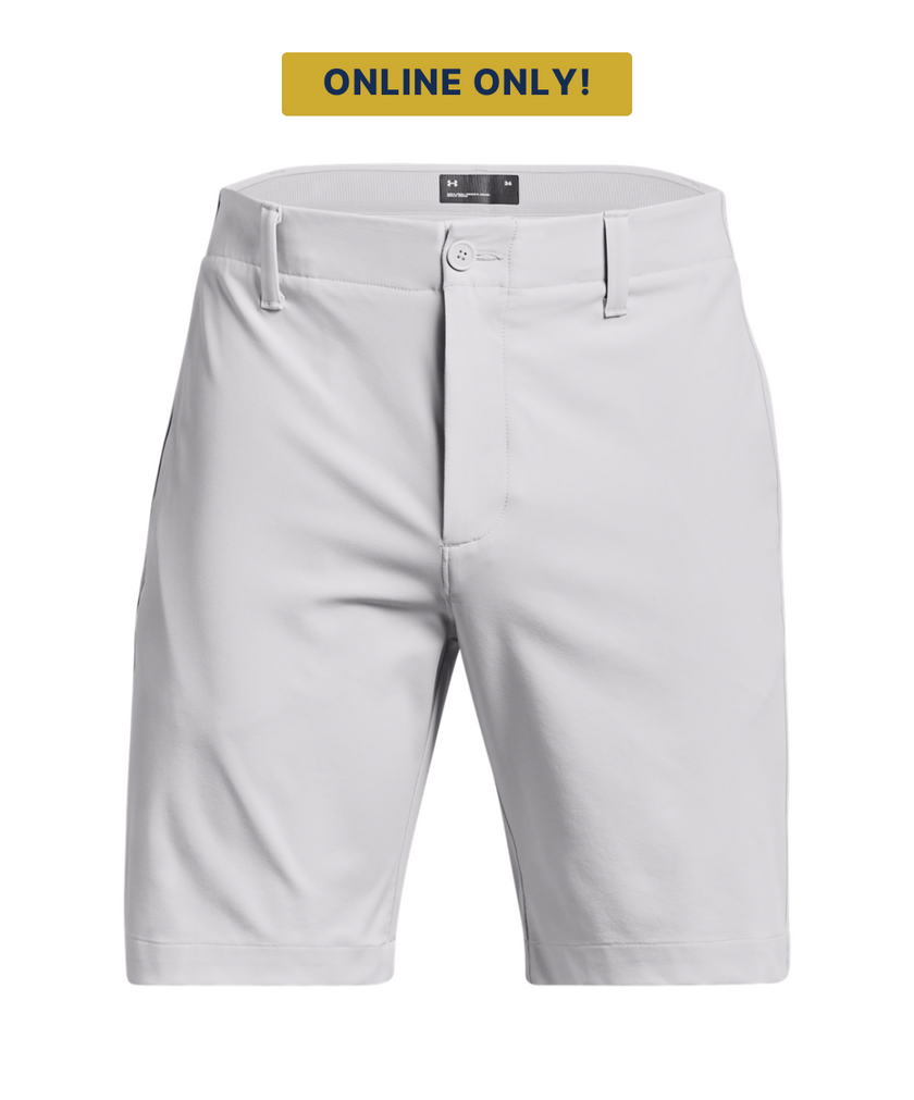 Under armour mens white golf shorts hotsell