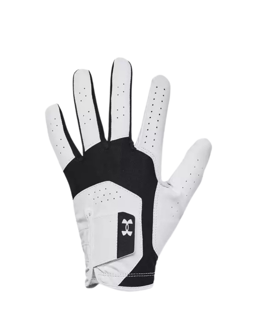 2024 Under Armour Men's Iso-chill Glove - Black/White/White