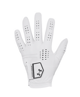 2024 Under Armour Men's Tour Golf Glove - White/Castlerock/Castlerock