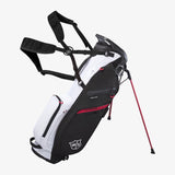 2024 Wilson Exo Lite Stand Bag - White/Black/Red