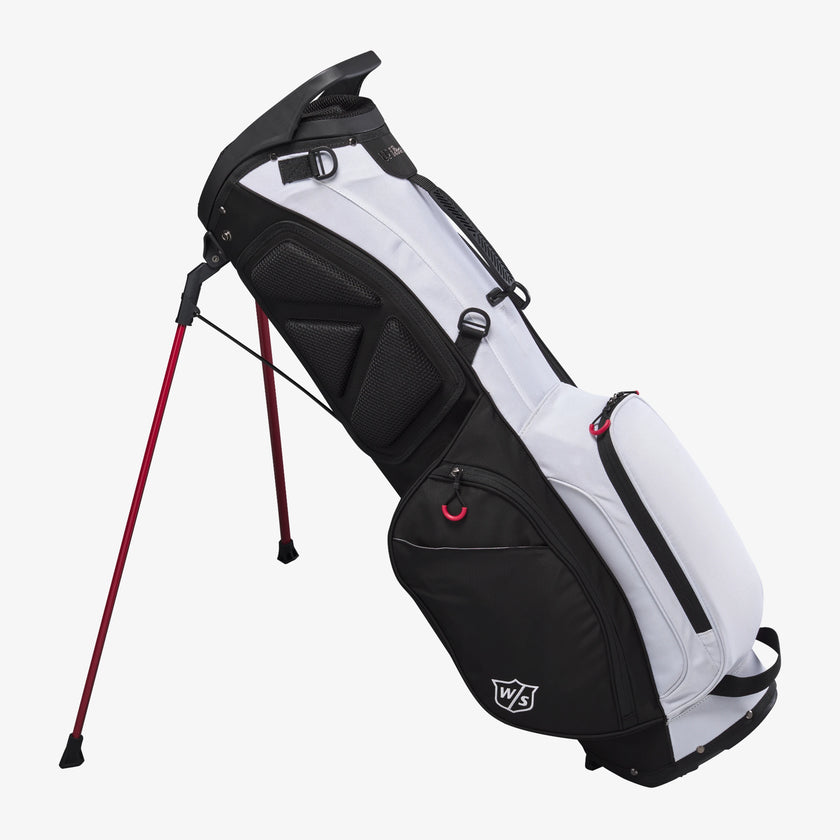 2024 Wilson Exo Lite Stand Bag - White/Black/Red