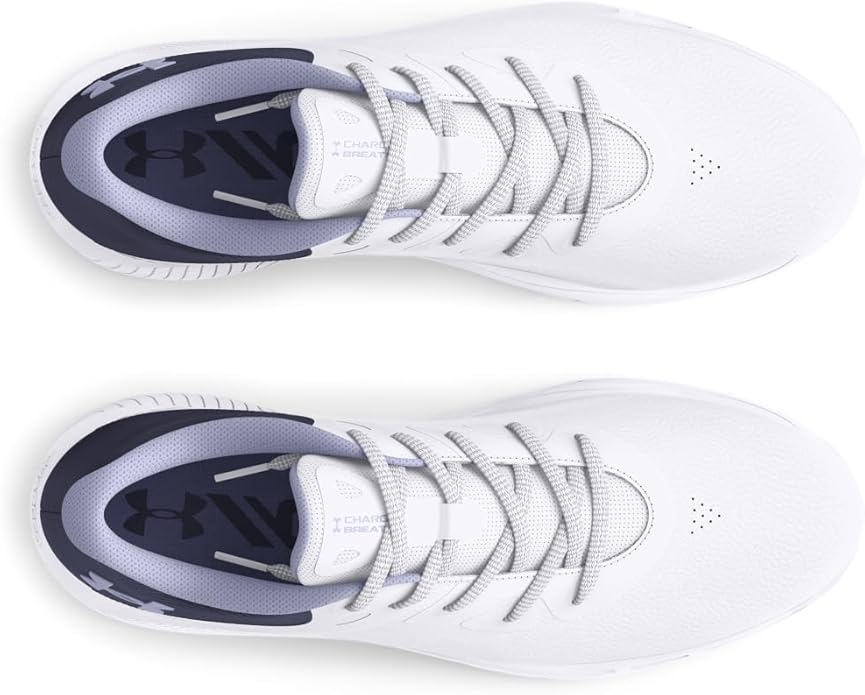 2024 Under Armour Women s Charged Breathe 2 Shoes White Midnight Nav The Clubroom