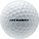 2025 Bridgestone E12 Hi Launch Golf Ball Dozen - White