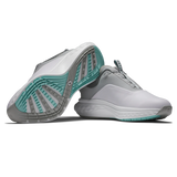 2025 FootJoy Quantum BOA Men's Golf Shoes - White/Grey