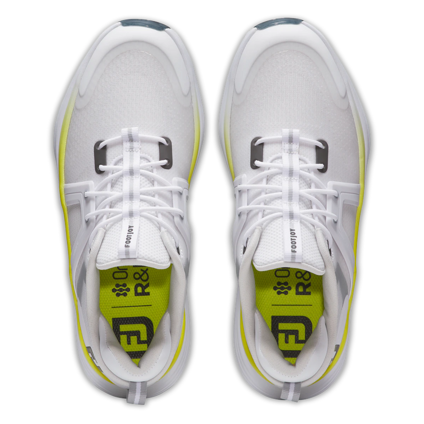 2025 FootJoy Women's Hyperflex Golf Shoe - White/Black/Lime