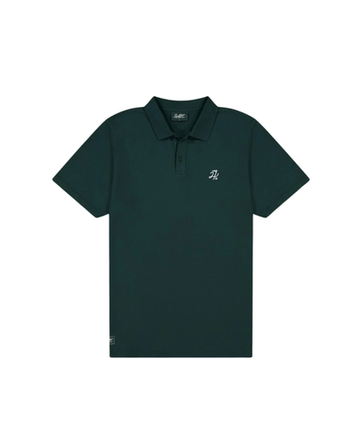 2025 Huffer Men's Classic Short Sleeve Polo - Golf Green