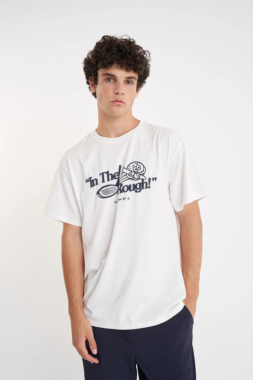 2025 Huffer Men's Sup Tee 190/The Rough - Chalk