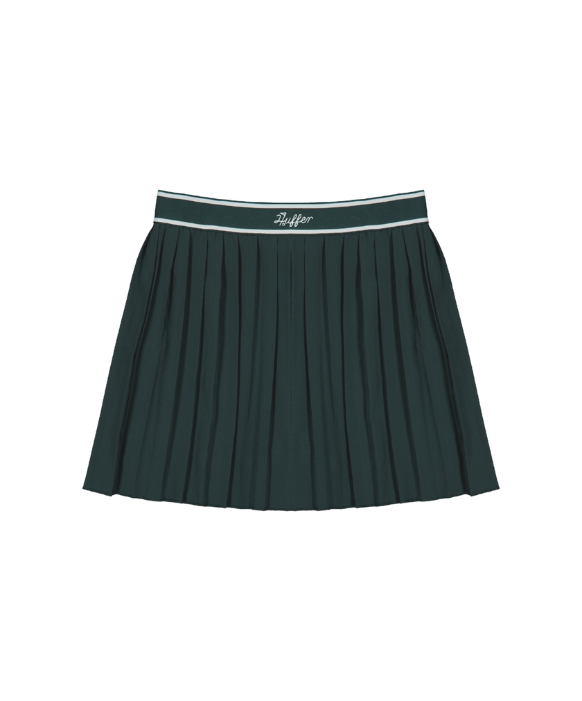 2025 Huffer Women's Birdie Pleated Golf Skort - Golf Green