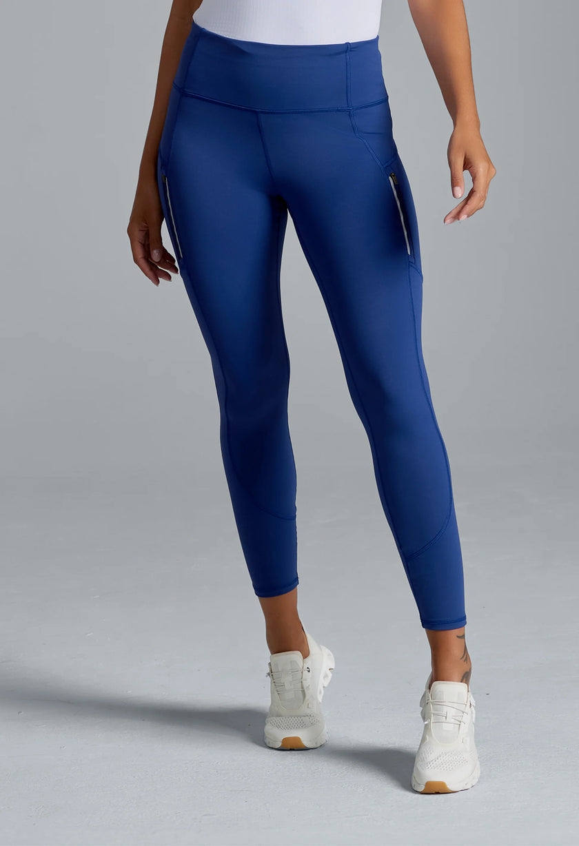 2025 IBKUL Women's Solid Performance Leggings - Midnight