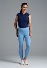 2025 IBKUL Women's Solid Performance Leggings - Peri