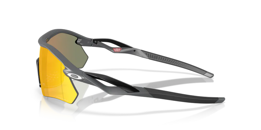 2025 Oakley Radar Plate Sunglasses - Matte Carbon Frame with Prizm Ruby