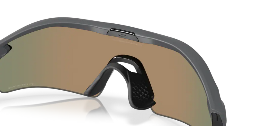 2025 Oakley Radar Plate Sunglasses - Matte Carbon Frame with Prizm Ruby