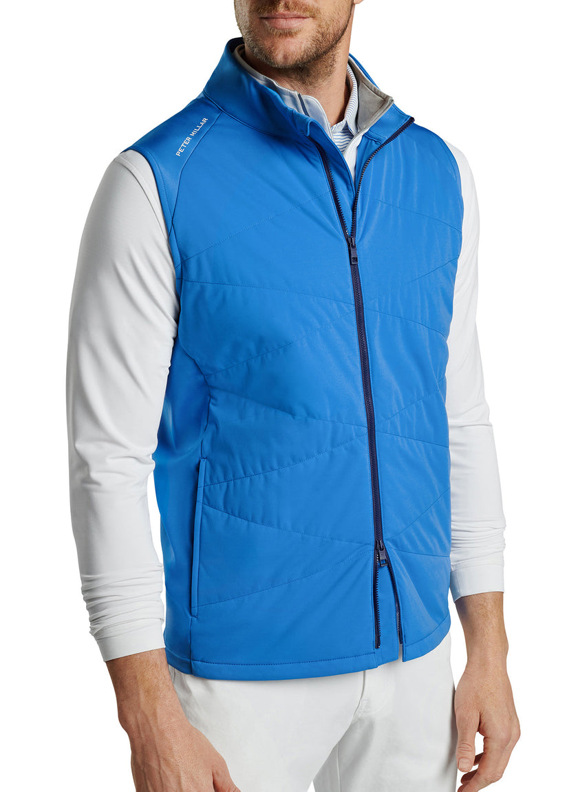 2025 Peter Men's Venture Hybrid Vest - Cape Blue