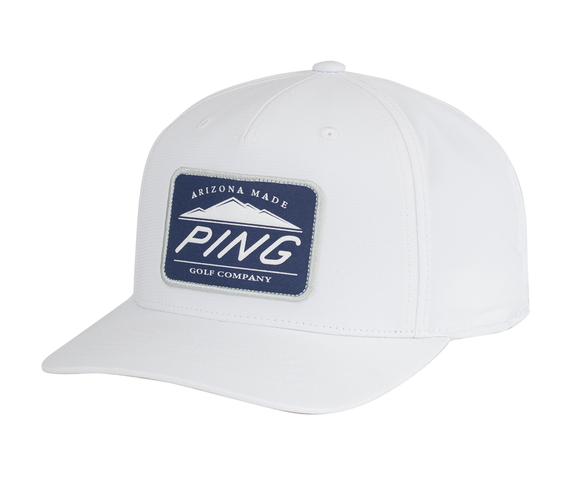 2025 Ping Camelback Patch Cap - White