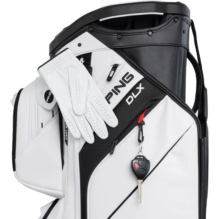 2025 Ping DLX Cart Bag - White