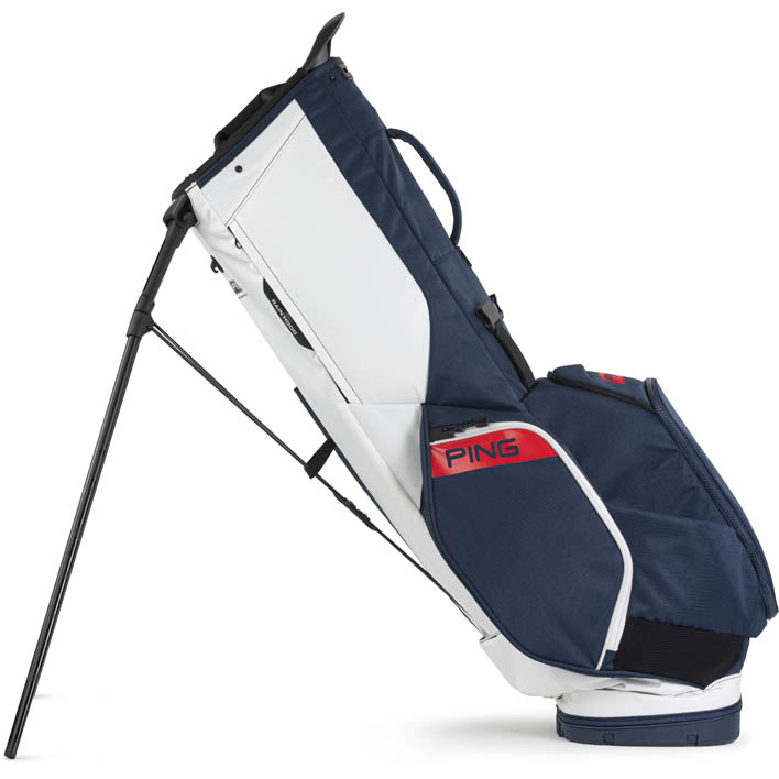 2025 Ping Hoofer Stand Bag - Navy/Red/White – The Clubroom