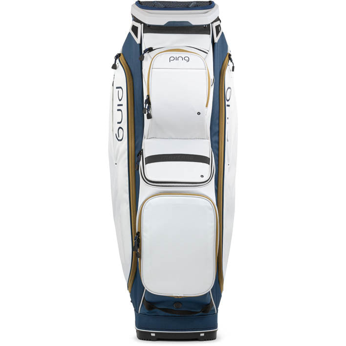 2025 Ping Traverse Cart Bag - Navy/Platinum/Gold