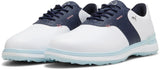 2025 Puma Men's Advant Golf Shoe - White/Deep Navy