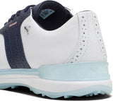 2025 Puma Men's Advant Golf Shoe - White/Deep Navy