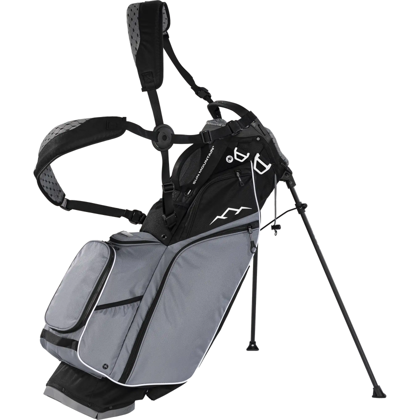 2025 Sun Mountain E-3.5 Carry Bag - Black/Nickel/White