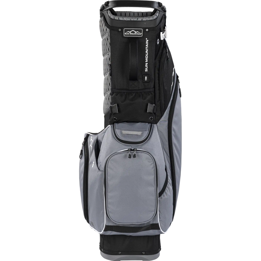 2025 Sun Mountain E-3.5 Carry Bag - Black/Nickel/White