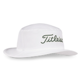 2025 Titleist Breezer Bucket Hat - White/Eucalyptus/Lemon