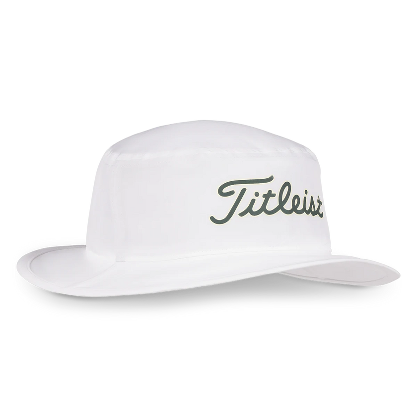 2025 Titleist Breezer Bucket Hat - White/Eucalyptus/Lemon