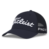 2025 Titleist Tour Performance Mesh Cap - Navy / White