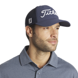 2025 Titleist Tour Performance Mesh Cap - Navy / White