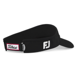 2025 Titleist Tour Performance Visor - Black / White