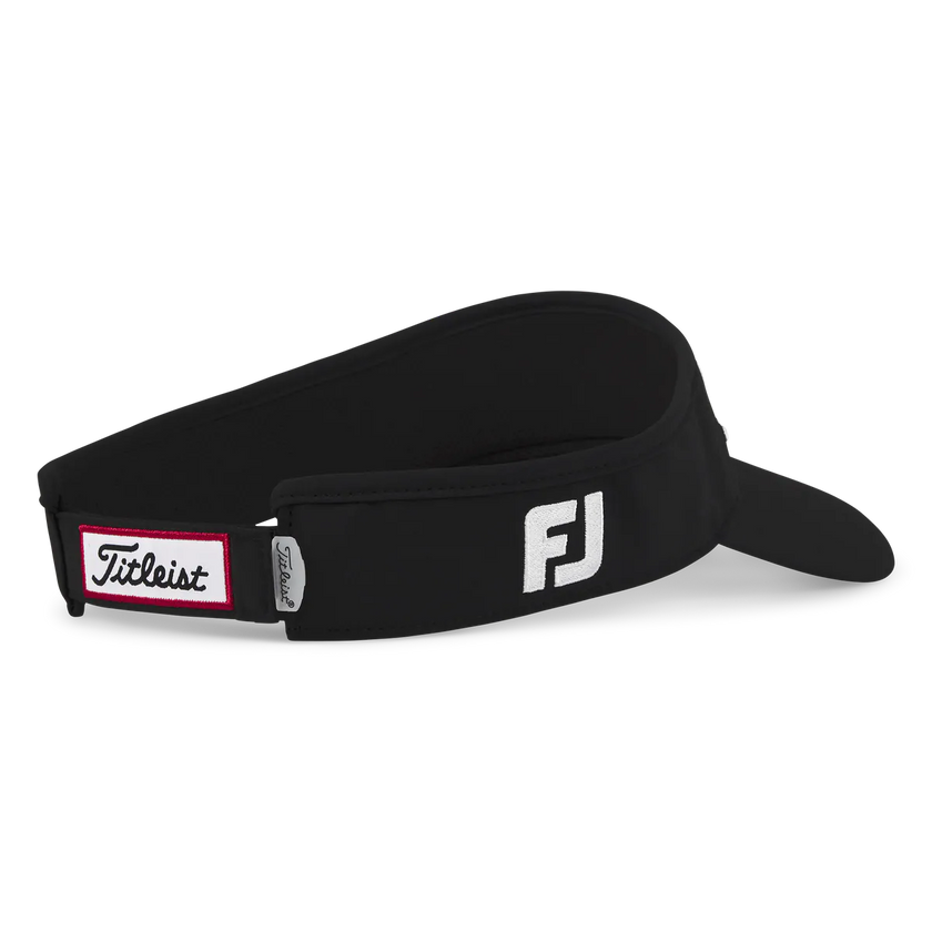 2025 Titleist Tour Performance Visor - Black / White