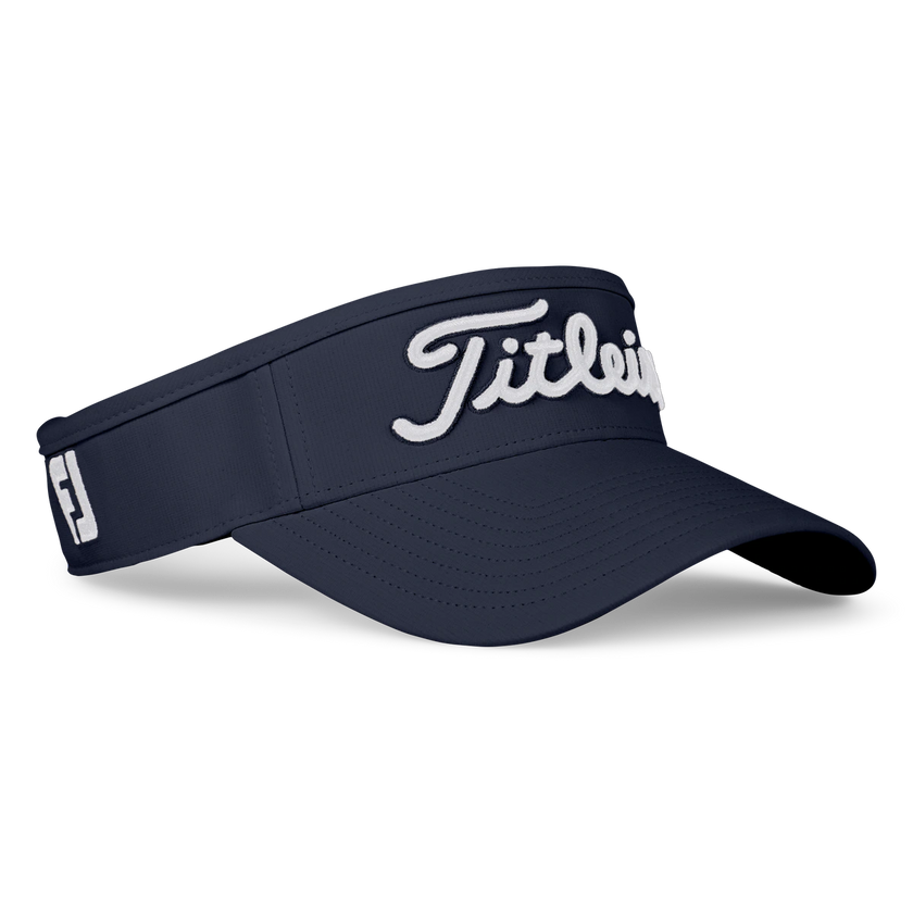 2025 Titleist Tour Performance Visor - Navy / White