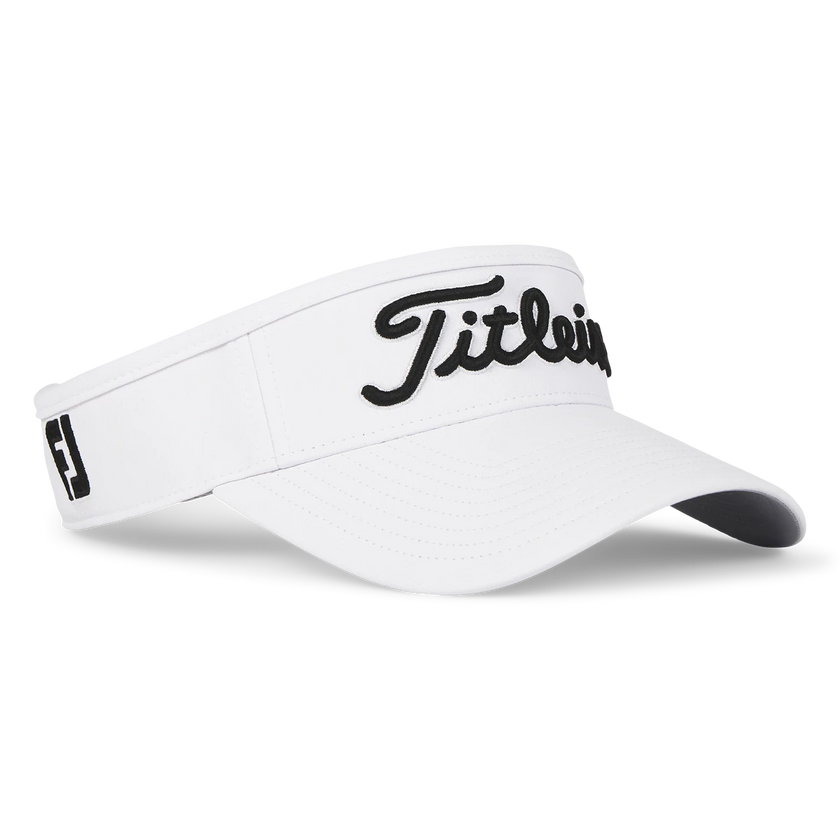 2025 Titleist Tour Performance Visor - White / Black